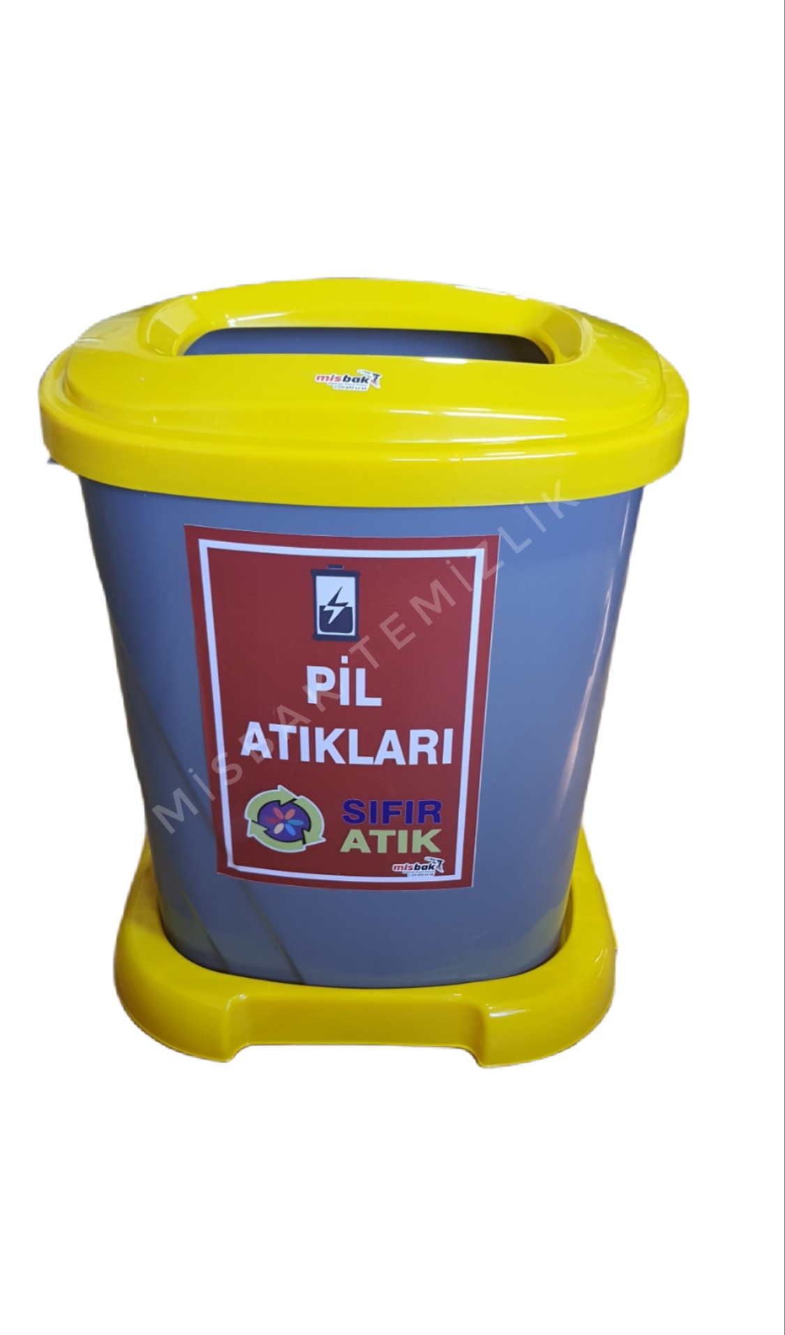 Atık Pil Kovası 50 Lt