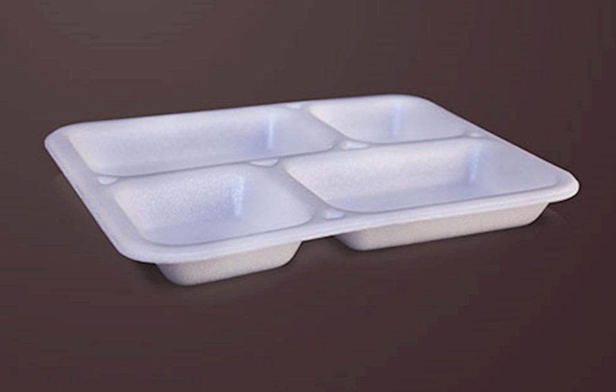 Köpük Tabldot  4 Göz - 100 adet